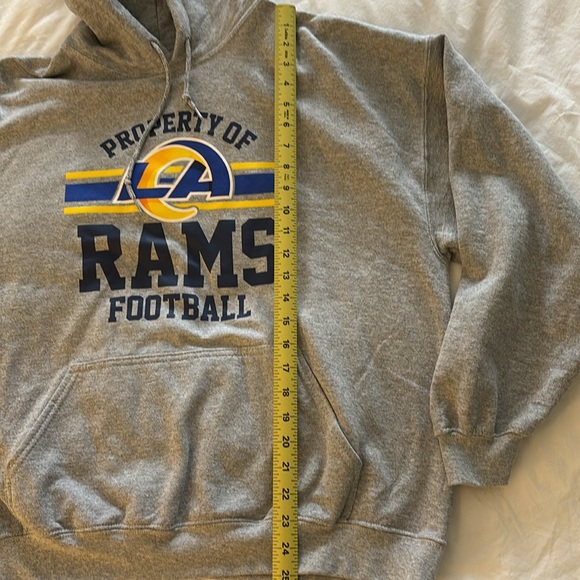 NFL LOS ANGELES RAMS Hooded UNISEX Sweatshirt 🏈XL-VAMOS RAMS RALLY TOWEL Bundle - Picture 9 of 9